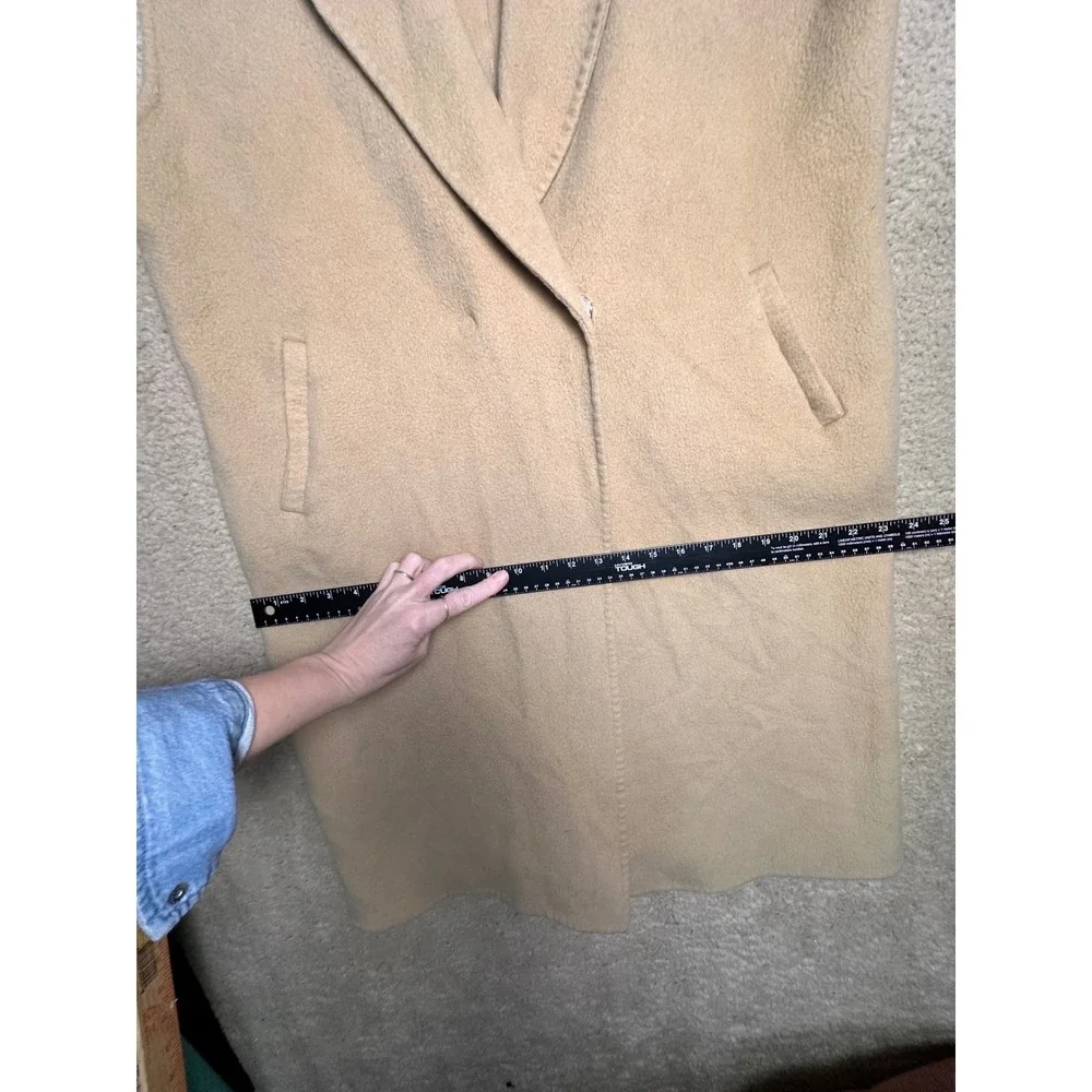 Aje Athletica Longline Tailored Vest Camel‎ Sleeveless Coat 16 Minimalist